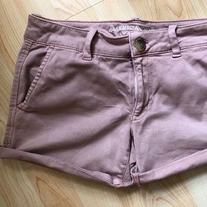 Pale pink American Eagle shorts